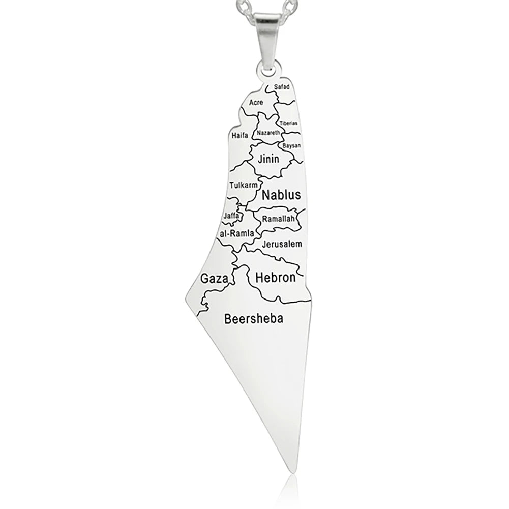 Palestine City Necklace – Arwino
