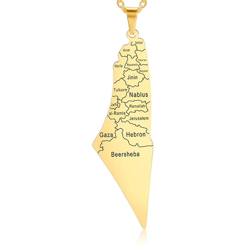 Palestine City Necklace – Arwino
