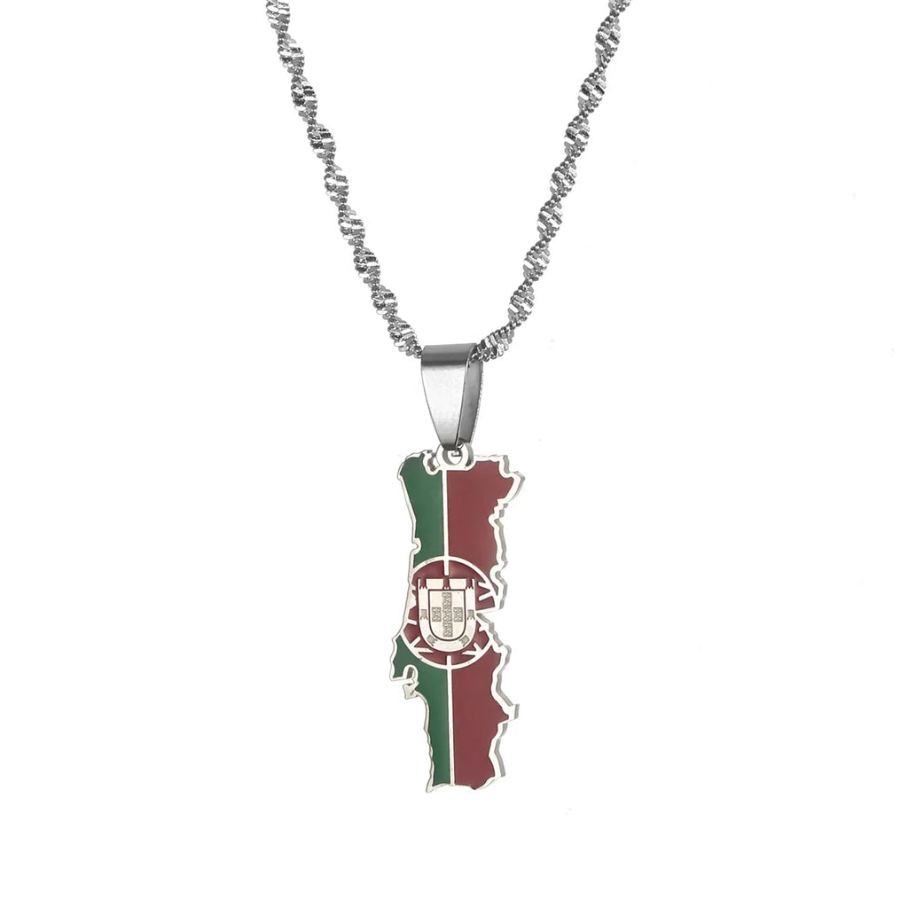 Portugal Flag Necklace – Arwino