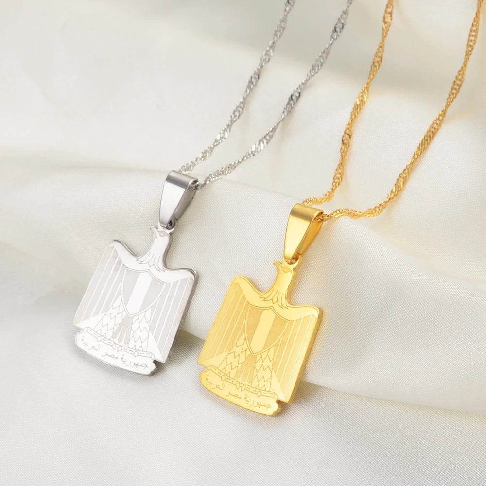 Egyptian Eagle Necklace – Arwino