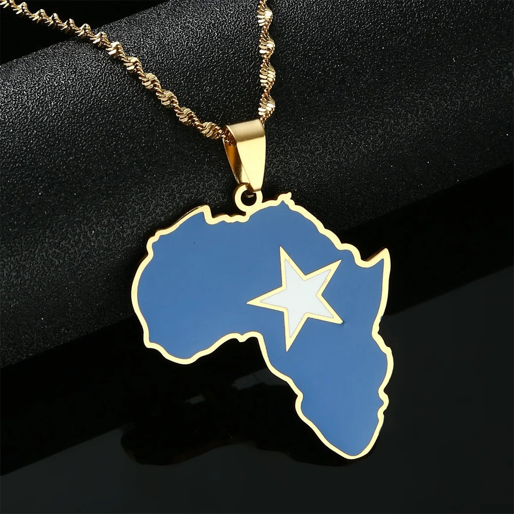 Somalia Africa Necklace – Arwino