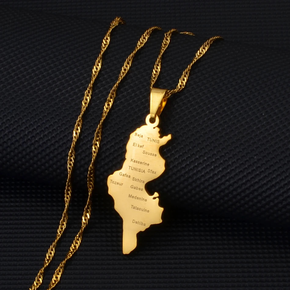 Tunisia City Necklace – Arwino