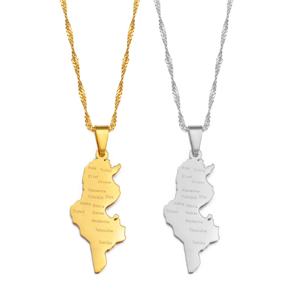 Tunisia City Necklace – Arwino