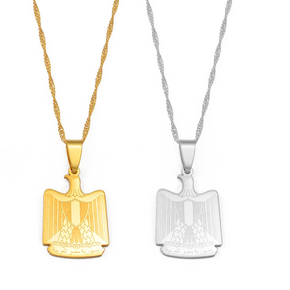 Egyptian Eagle Necklace – Arwino