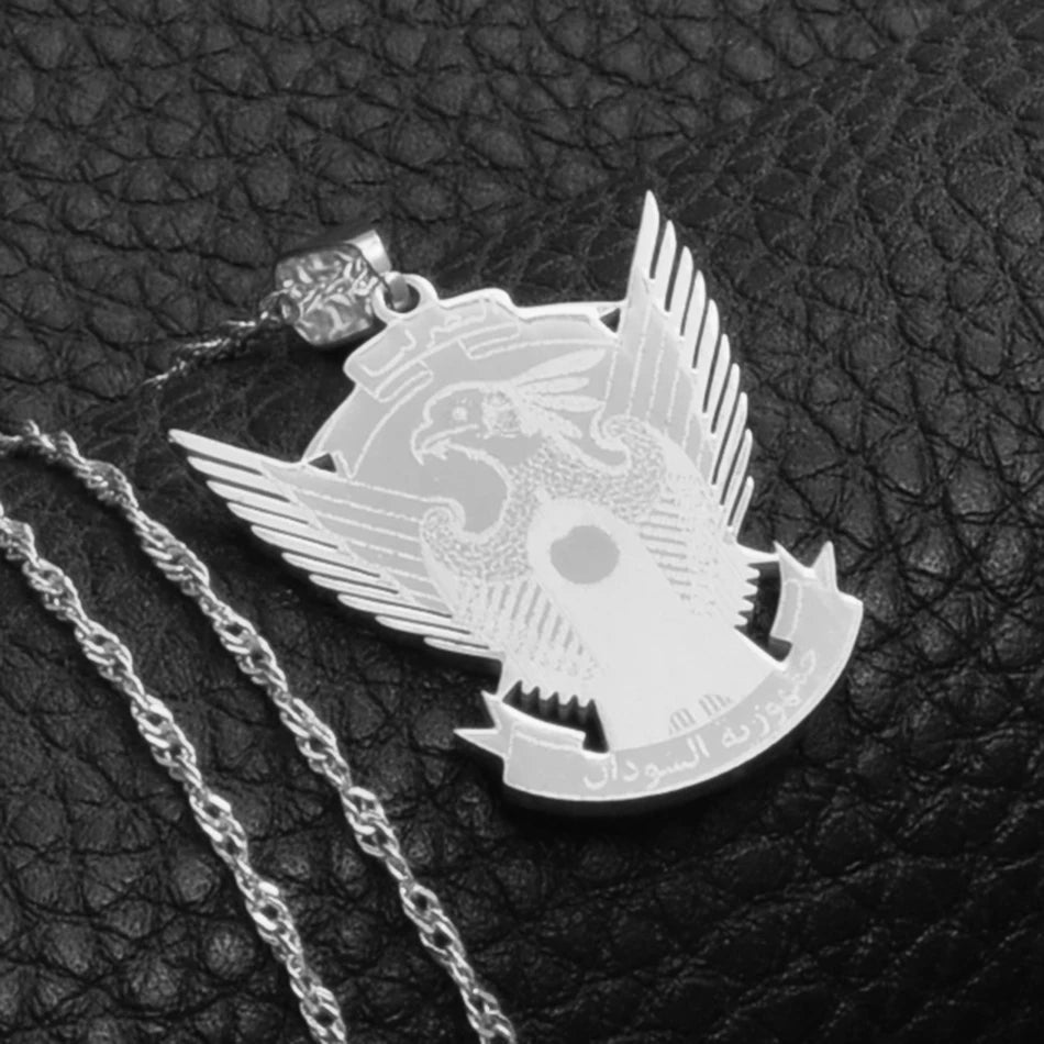 Sudan Eagle Necklace - Arwino