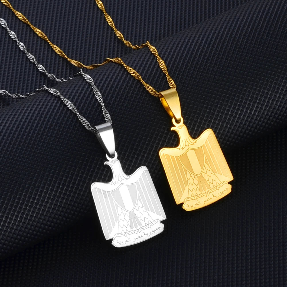 Egyptian Eagle Necklace – Arwino