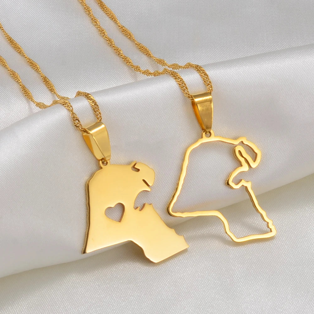 Kuwait City Necklace - Arwino