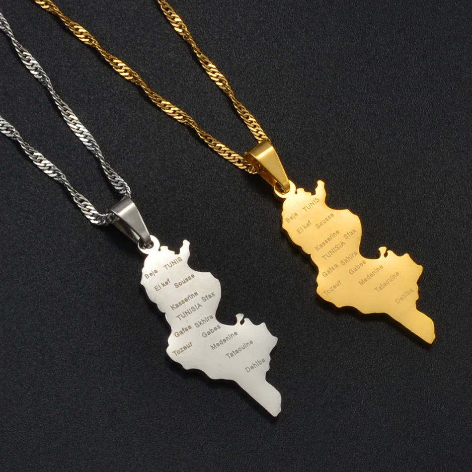 Tunisia City Necklace – Arwino