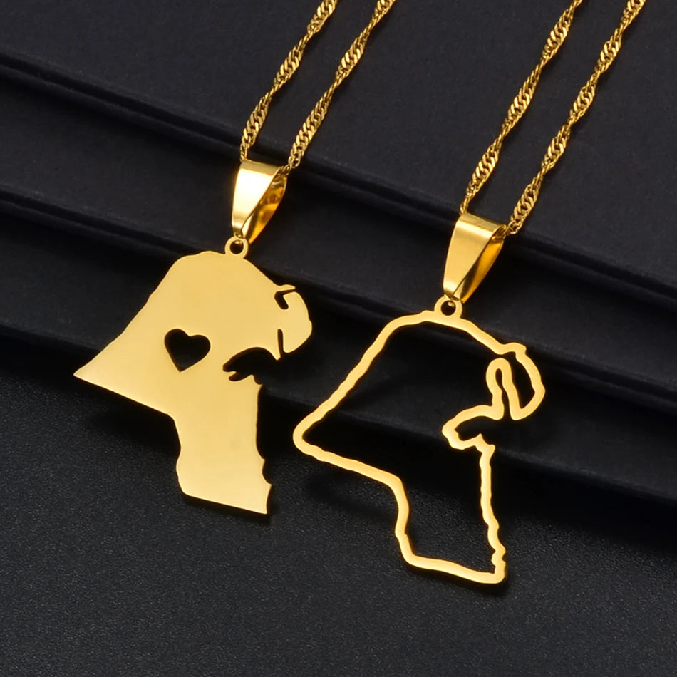 Kuwait City Necklace - Arwino