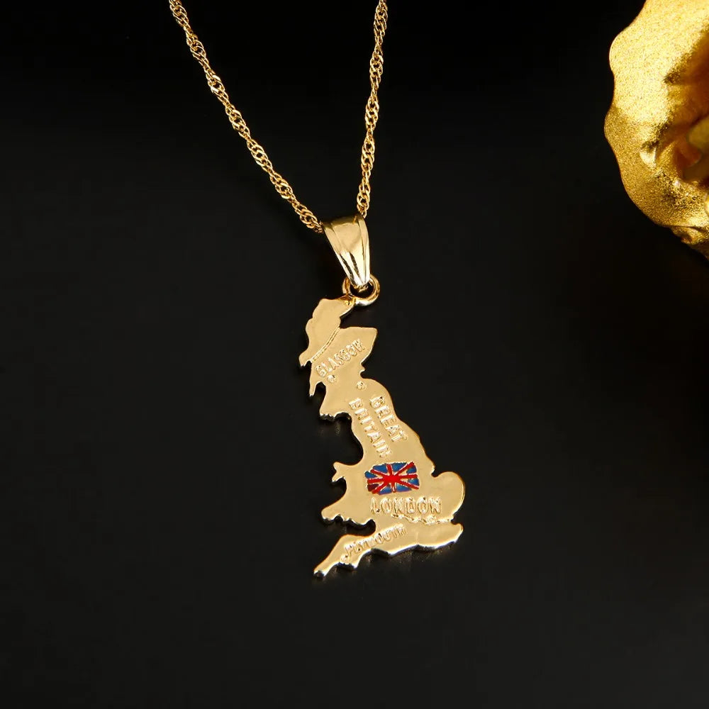 United Kingdom City Necklace – Arwino