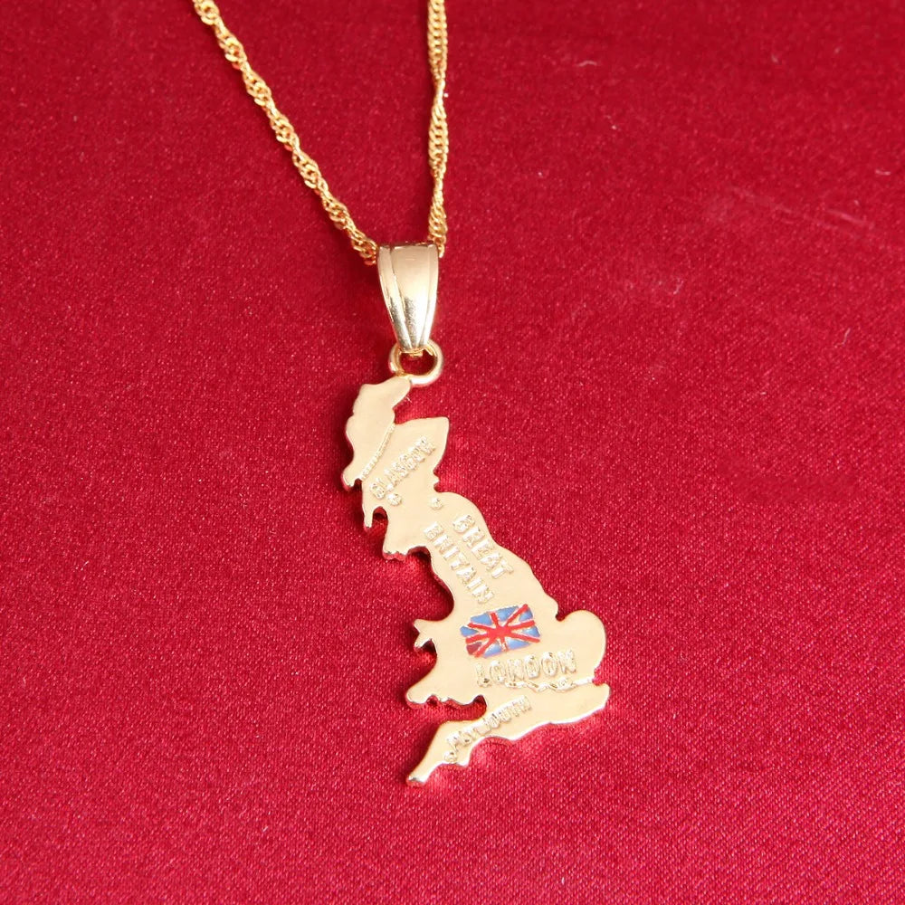 United Kingdom City Necklace – Arwino