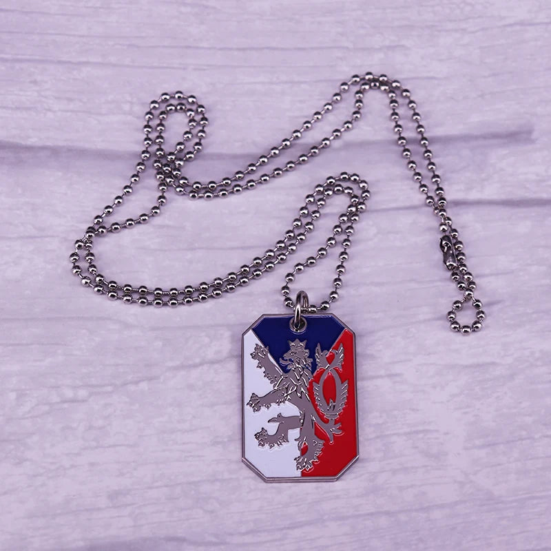 Czech Republic Flag Necklace – Arwino