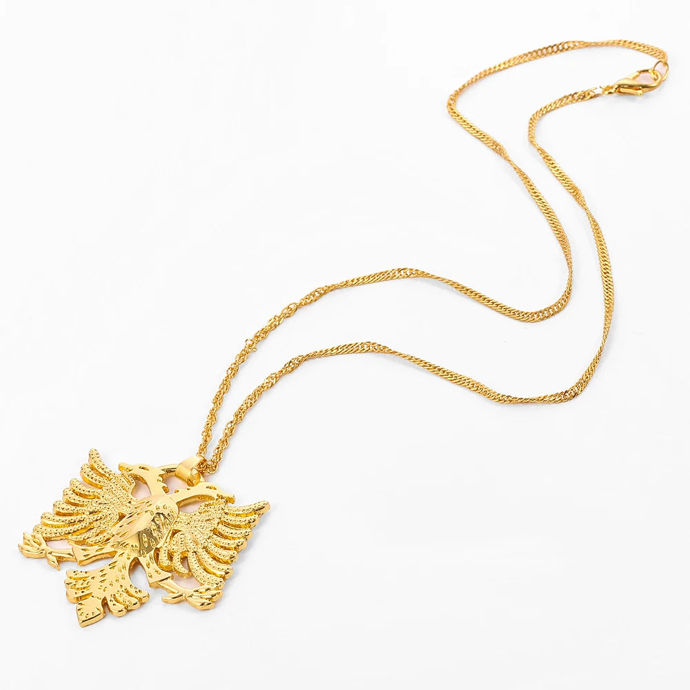 Albanian Eagle Necklace – Arwino