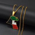Kuwait Flag Necklace - Arwino