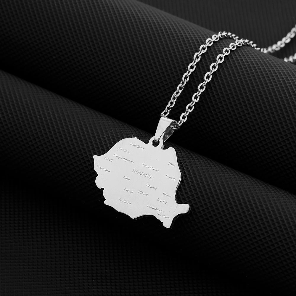 Romania Flag Necklace – Arwino