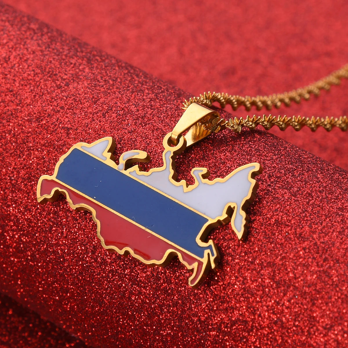 Russia Flag Necklace – Arwino
