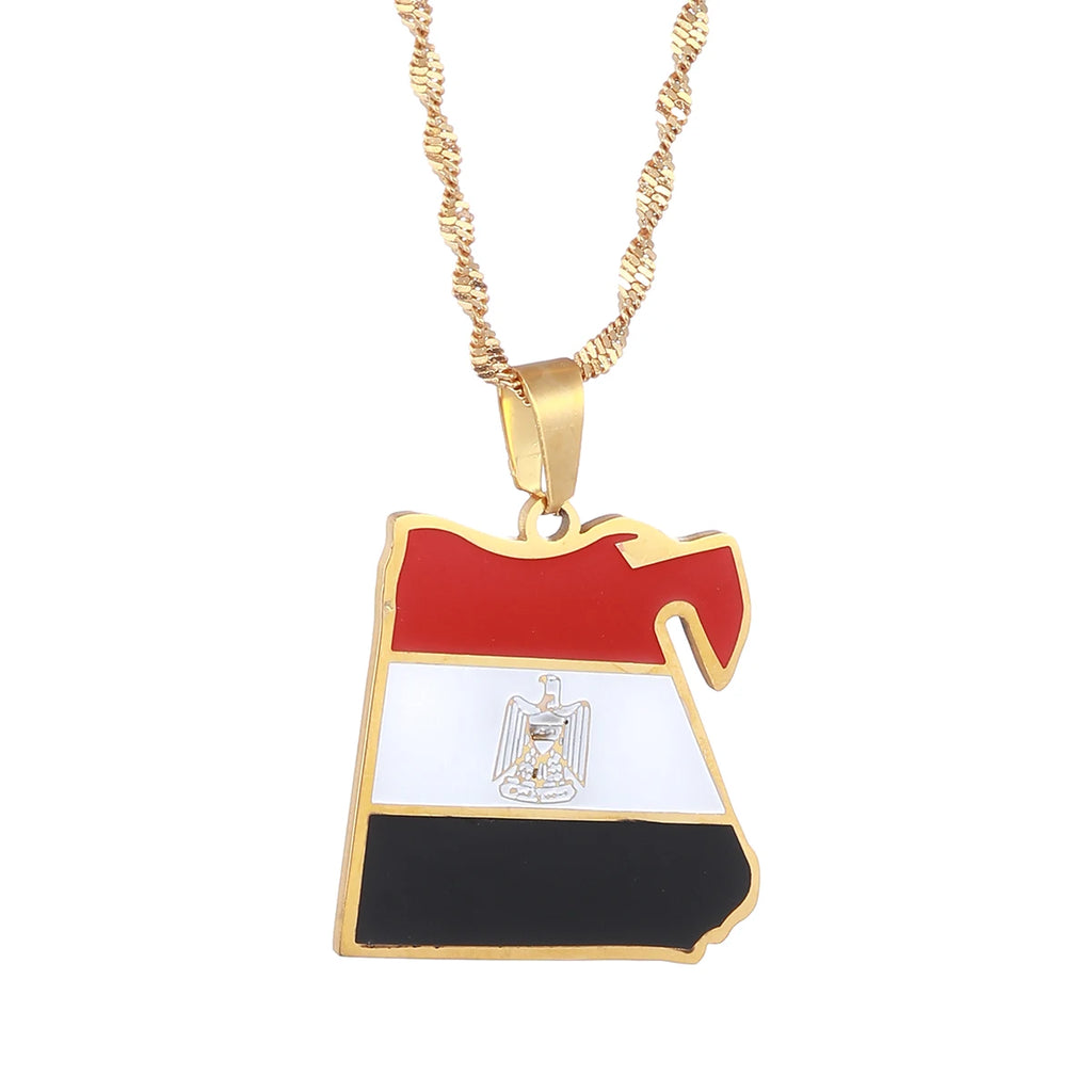 Egypt Flag Necklace – Arwino