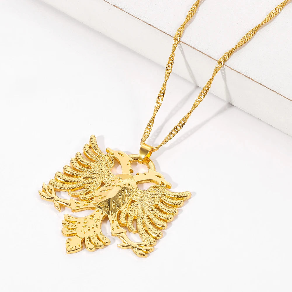 Albanian Eagle Necklace – Arwino