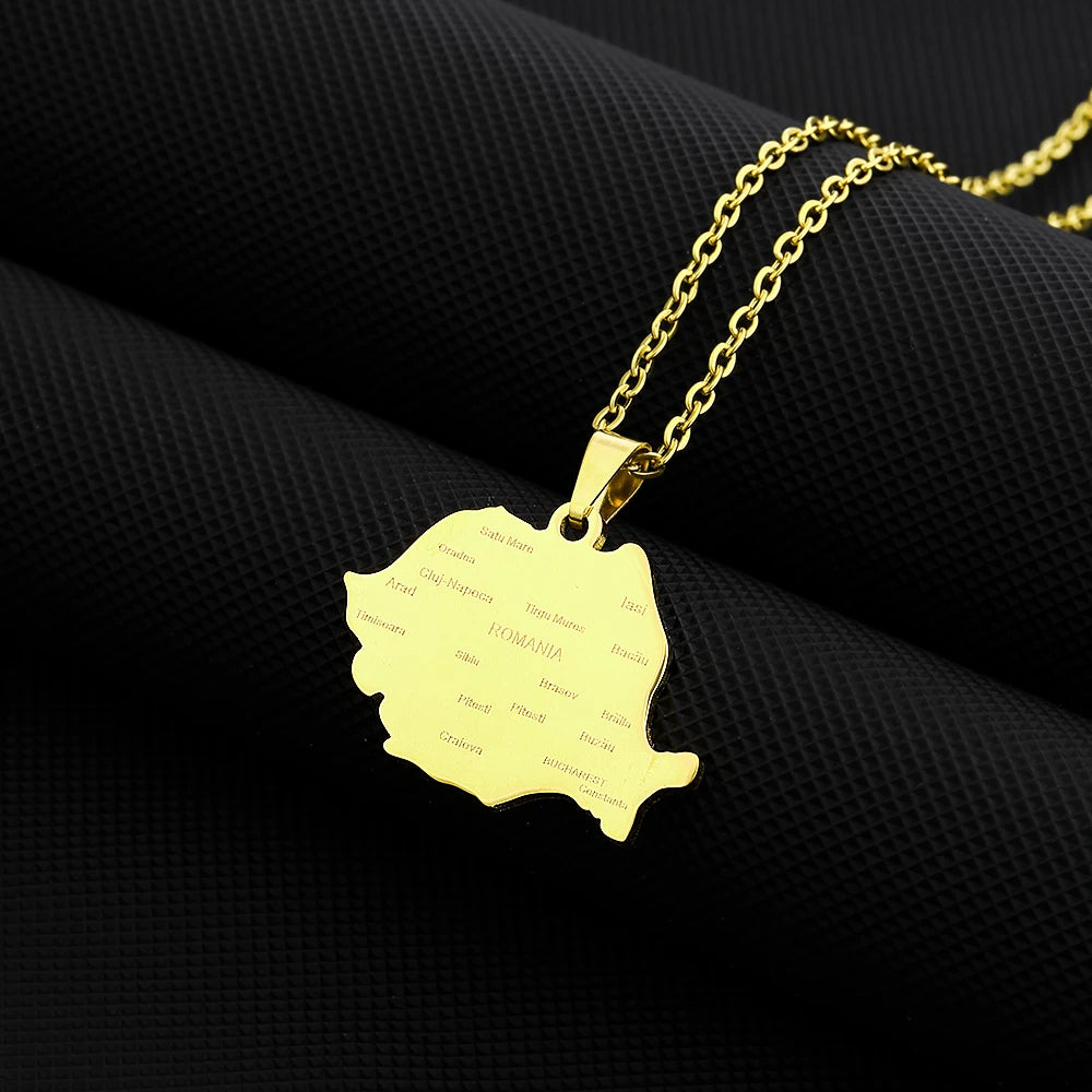 Romania Flag Necklace – Arwino