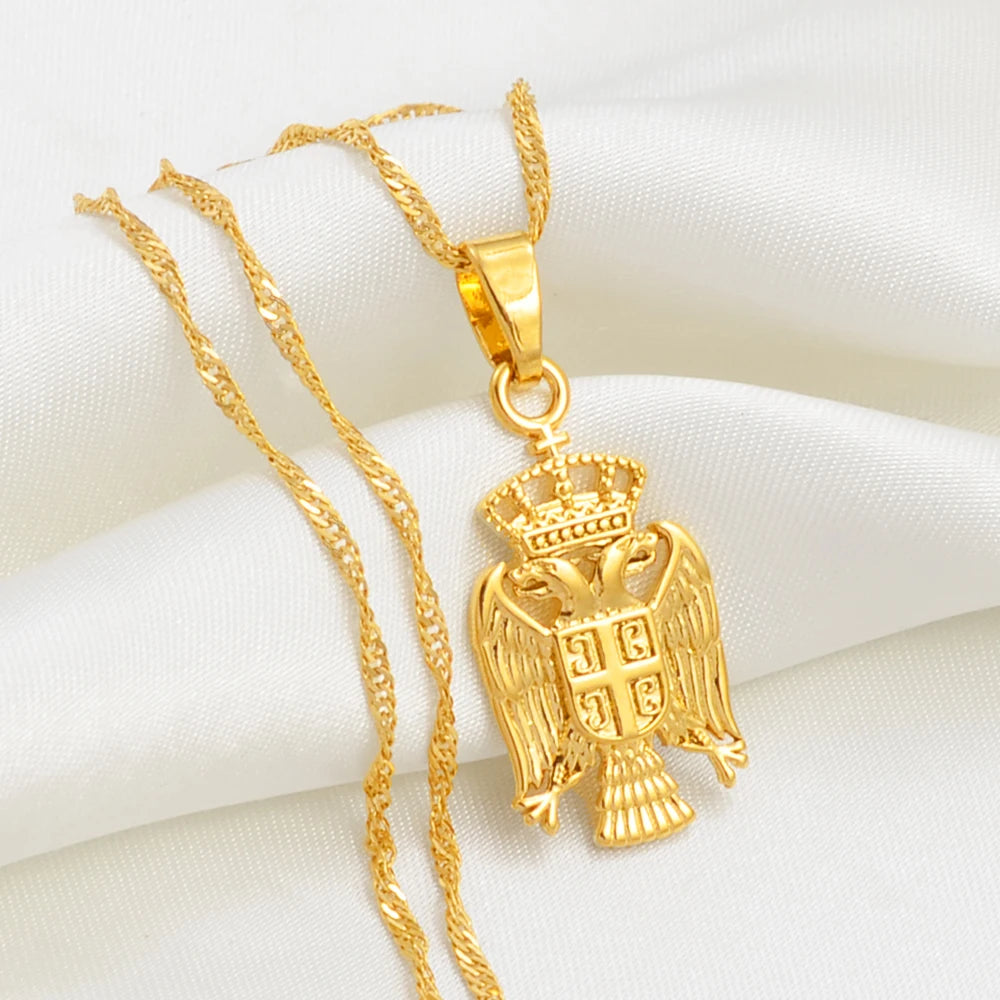 Serbian Eagle Necklace – Arwino