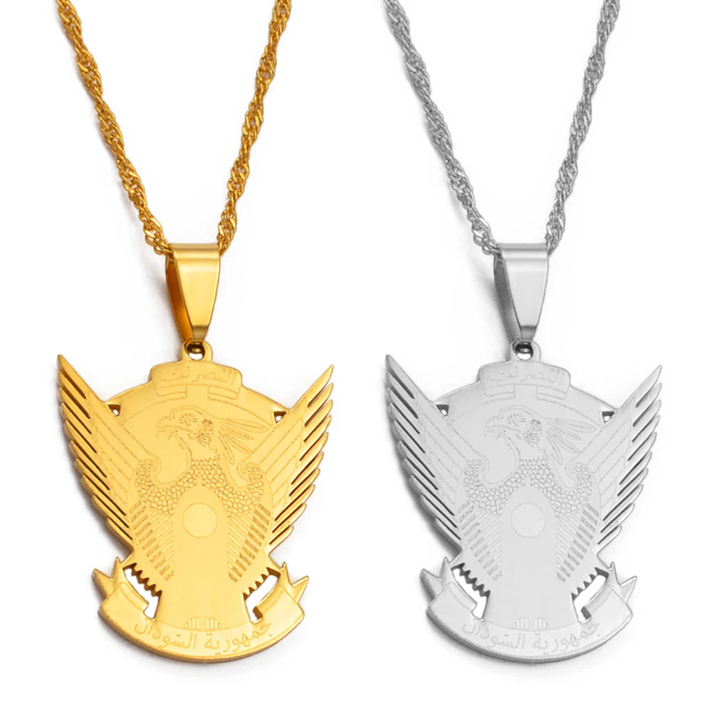 Sudan Eagle Necklace - Arwino