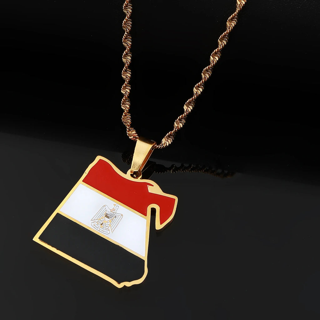 Egypt Flag Necklace – Arwino