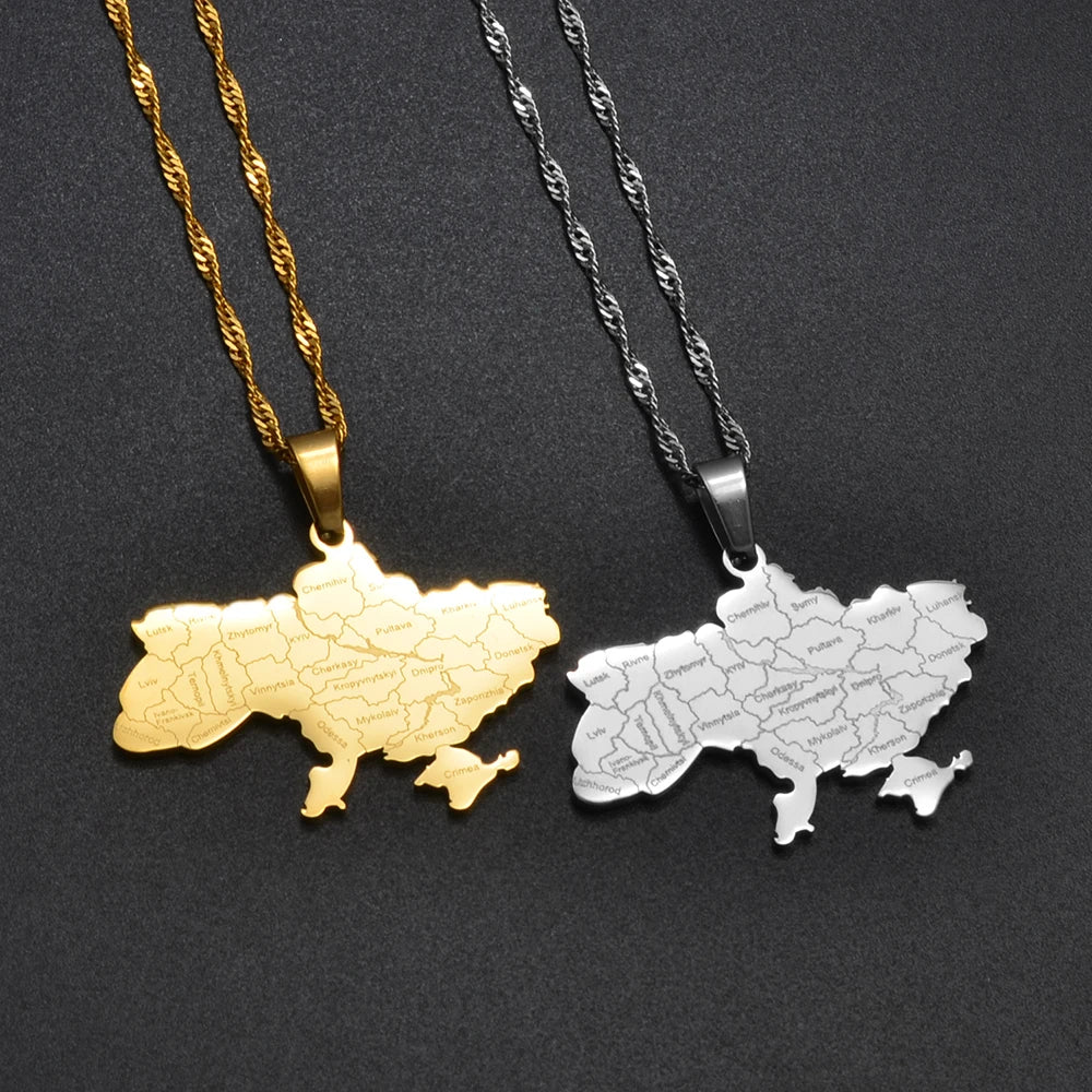 Ukraine City Necklace – Arwino