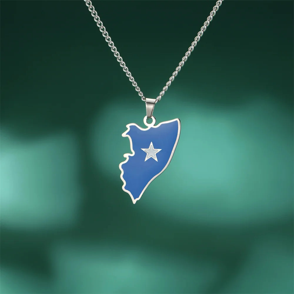 Somalia Flag Necklace – Arwino