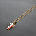 Bahrain Flag Necklace - Arwino