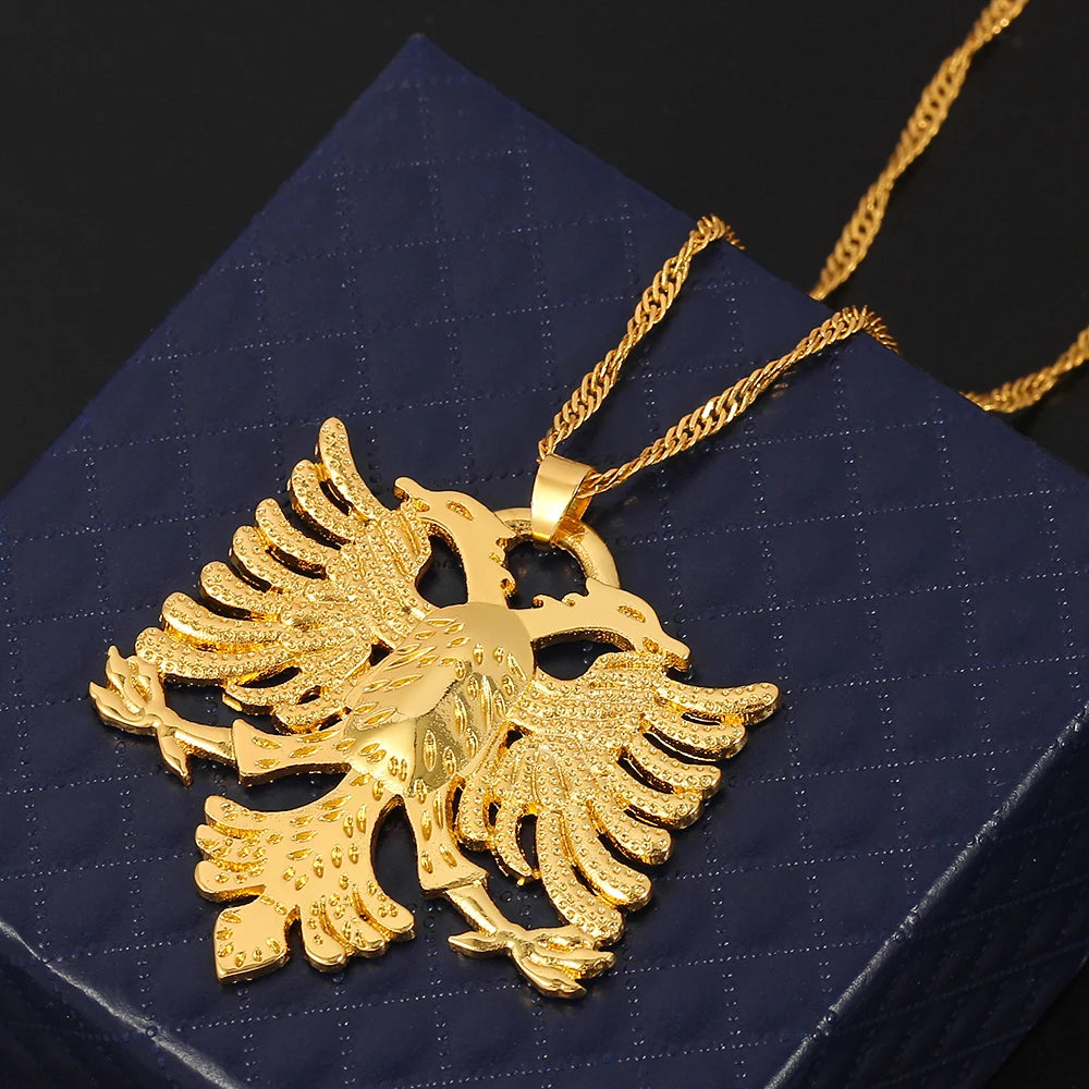 Albanian Eagle Necklace – Arwino