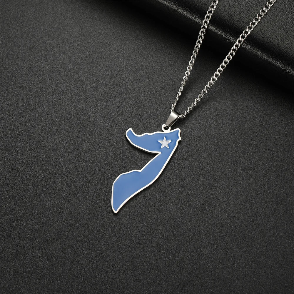 Somalia Flag Necklace – Arwino