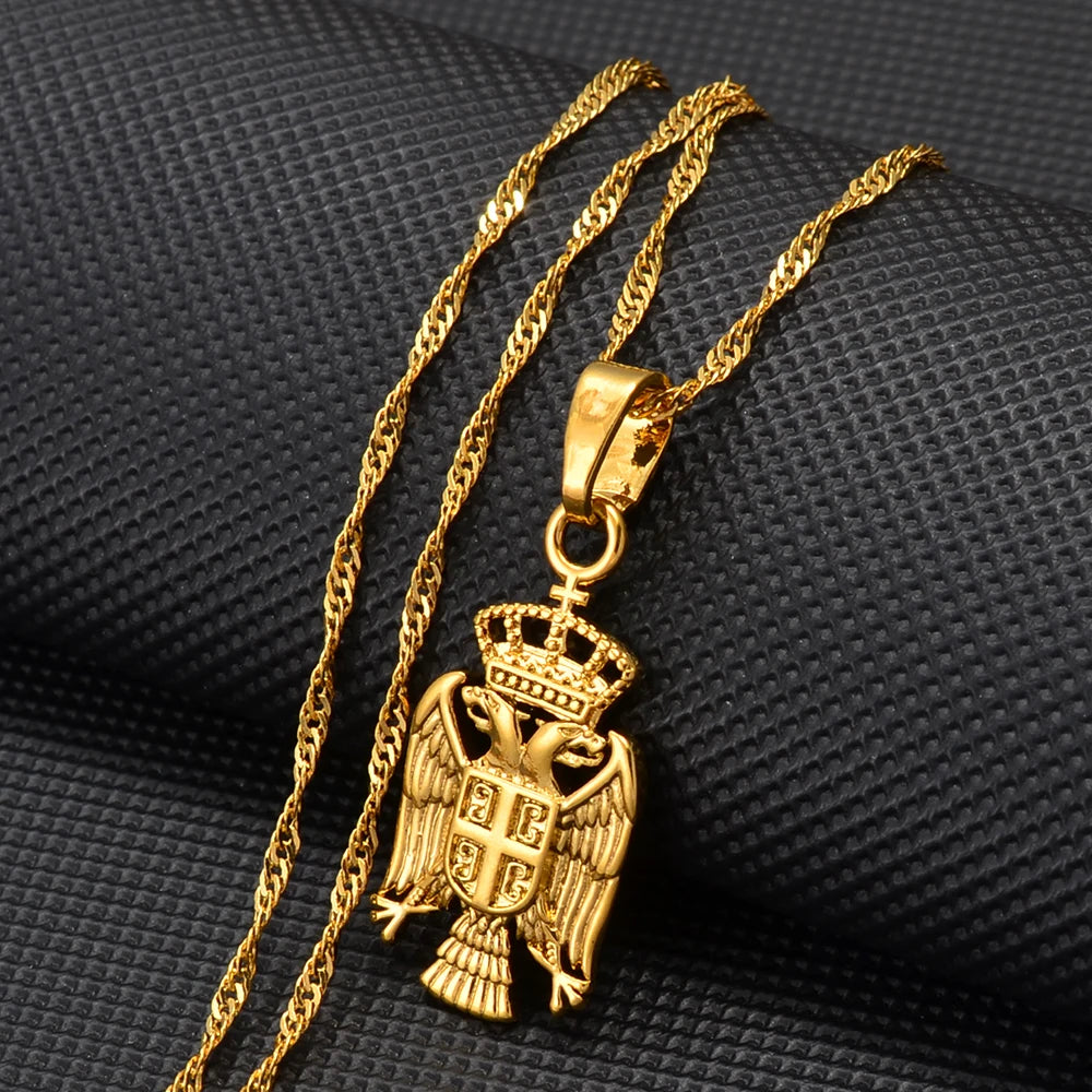 Serbian Eagle Necklace – Arwino