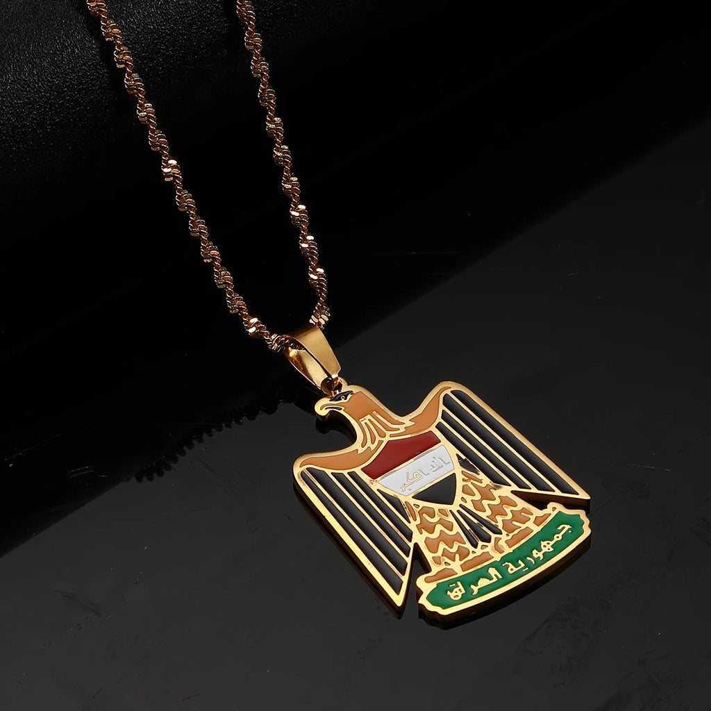 Iraq Eagle Necklace - Arwino