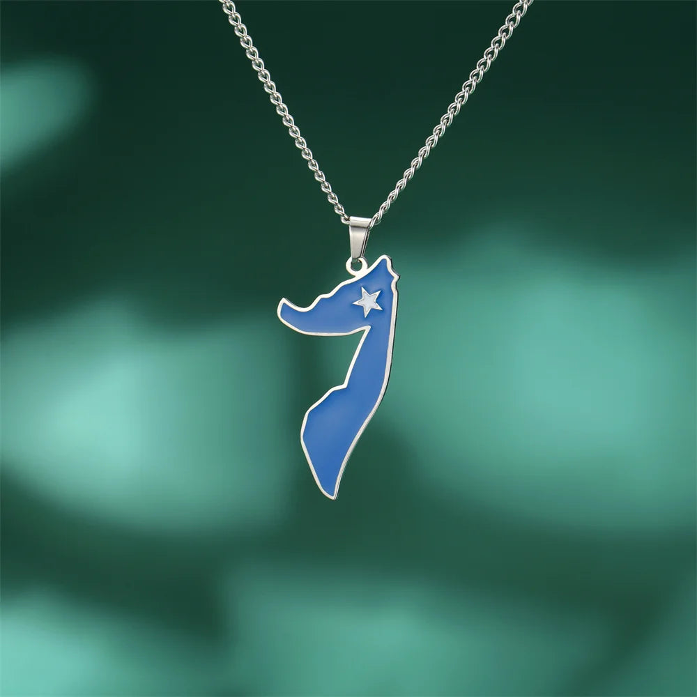 Somalia Flag Necklace – Arwino