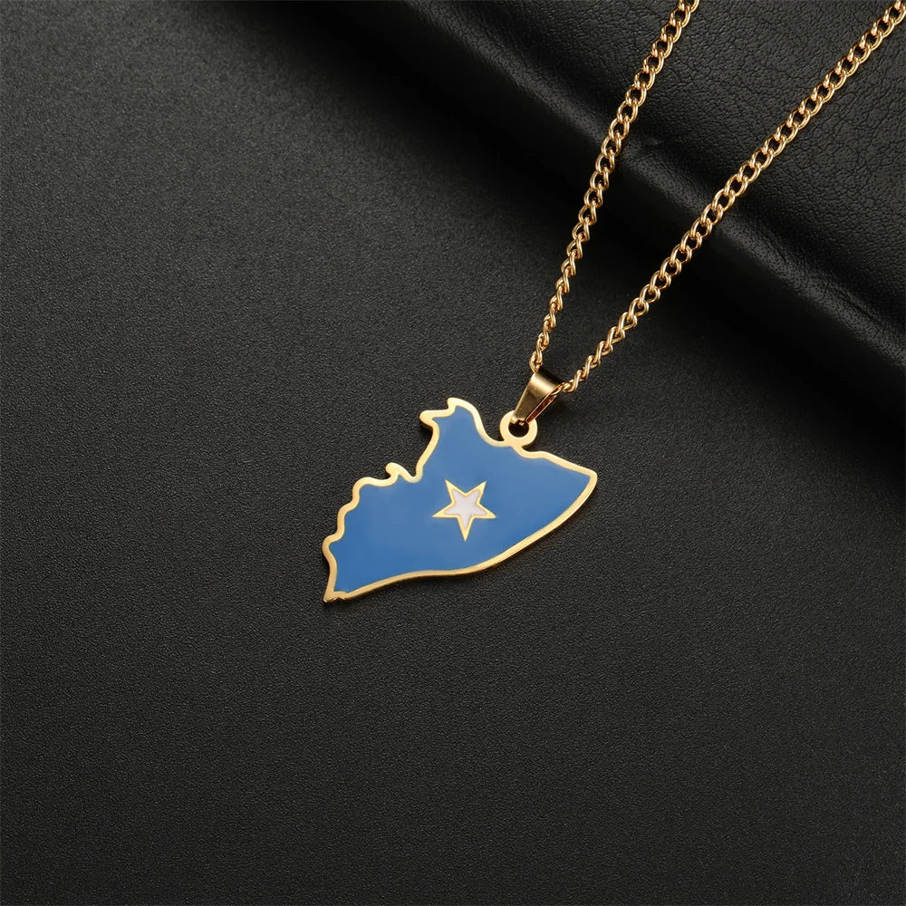 Somalia Flag Necklace – Arwino