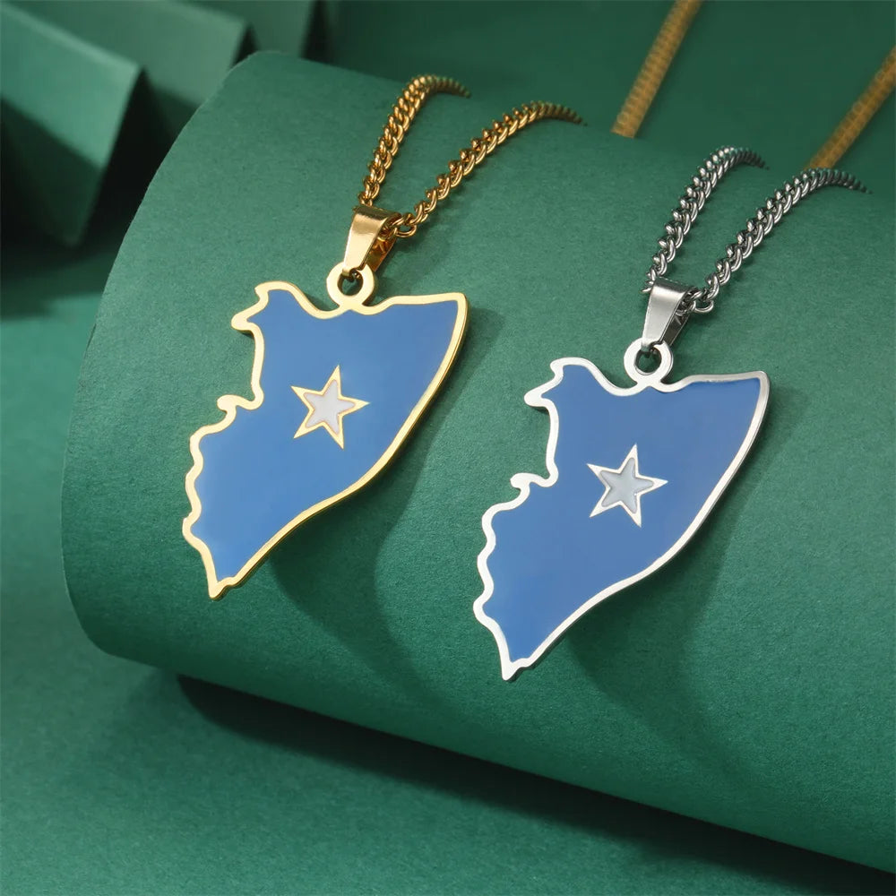 Somalia Flag Necklace – Arwino
