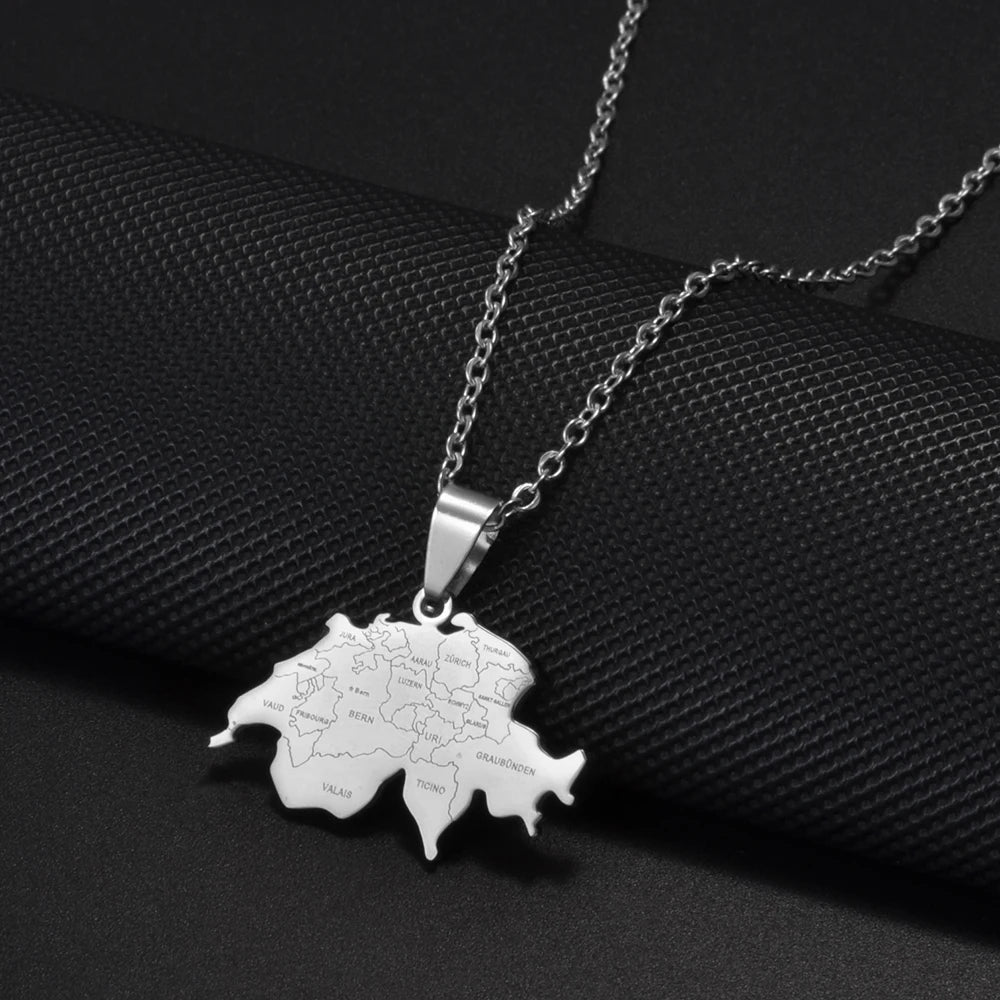 Switzerland City Necklace – Arwino