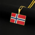 Norway Flag Necklace – Arwino