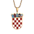 Croatia Flag Necklace – Arwino