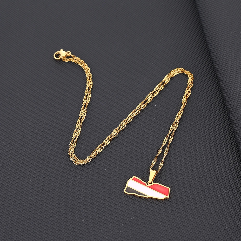 Yemen Flag Necklace – Arwino