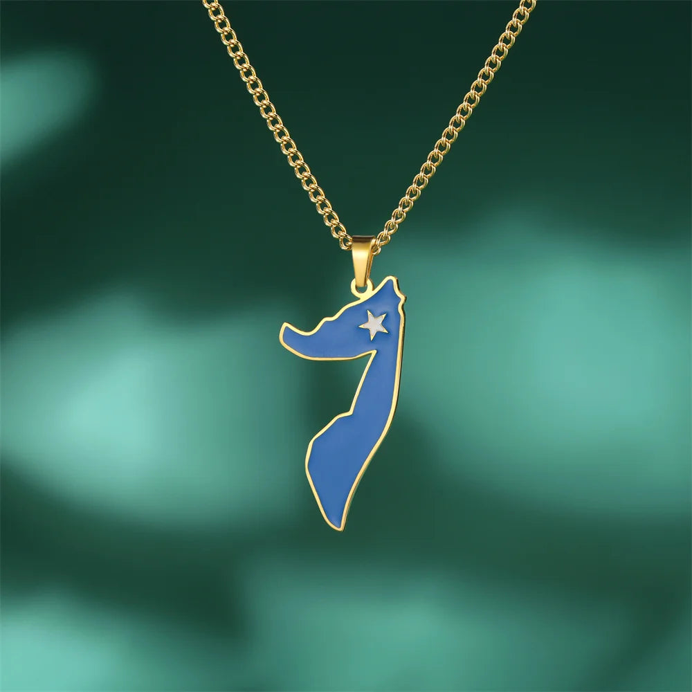 Somalia Flag Necklace – Arwino