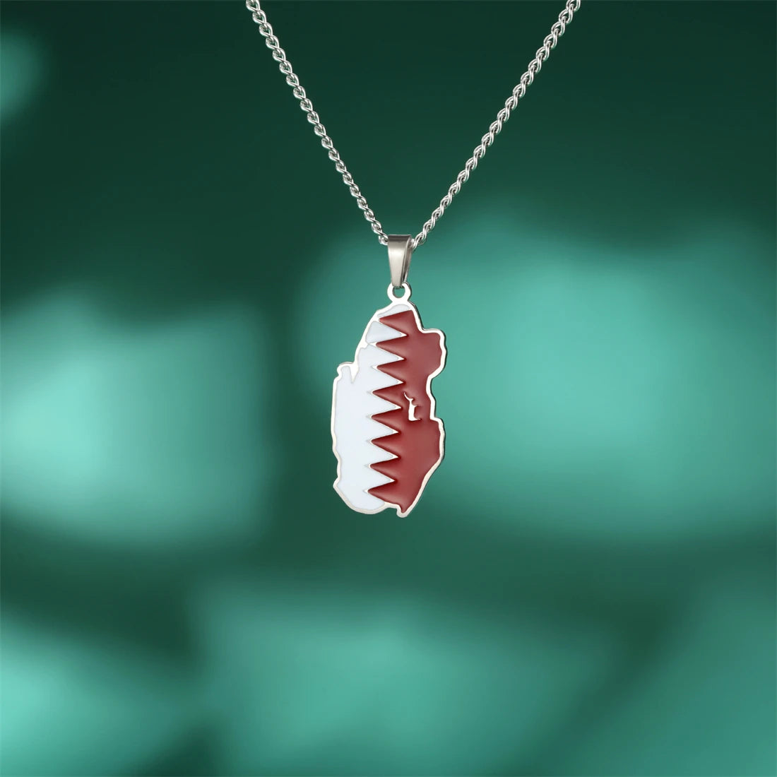 Qatar Flag Necklace – Arwino