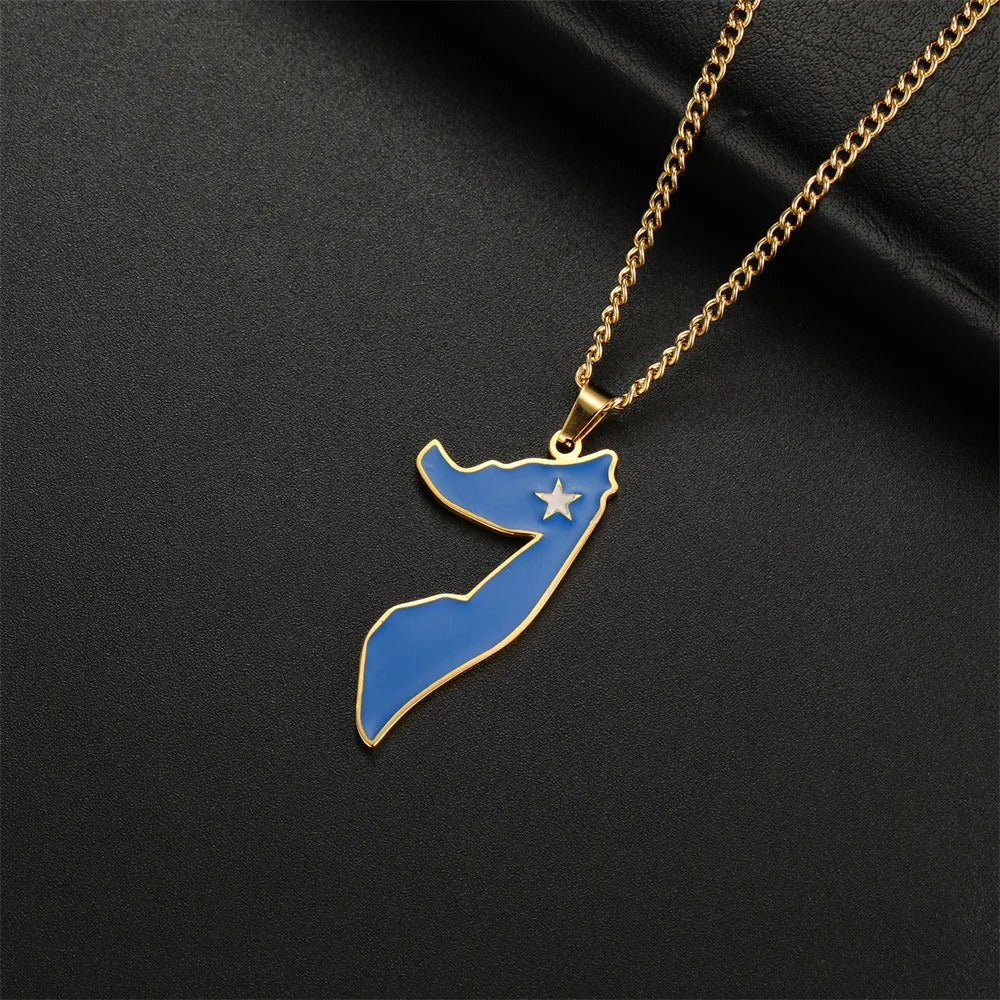Somalia Flag Necklace – Arwino