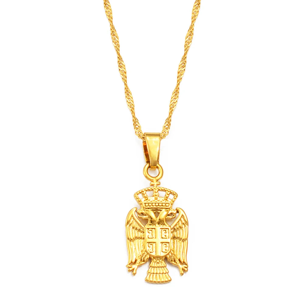 Serbian Eagle Necklace – Arwino
