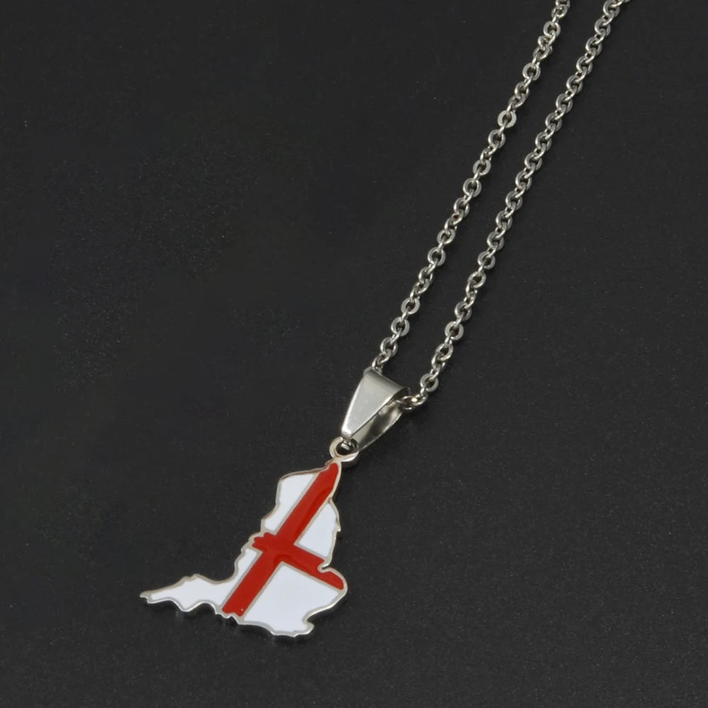 England Flag Necklace – Arwino