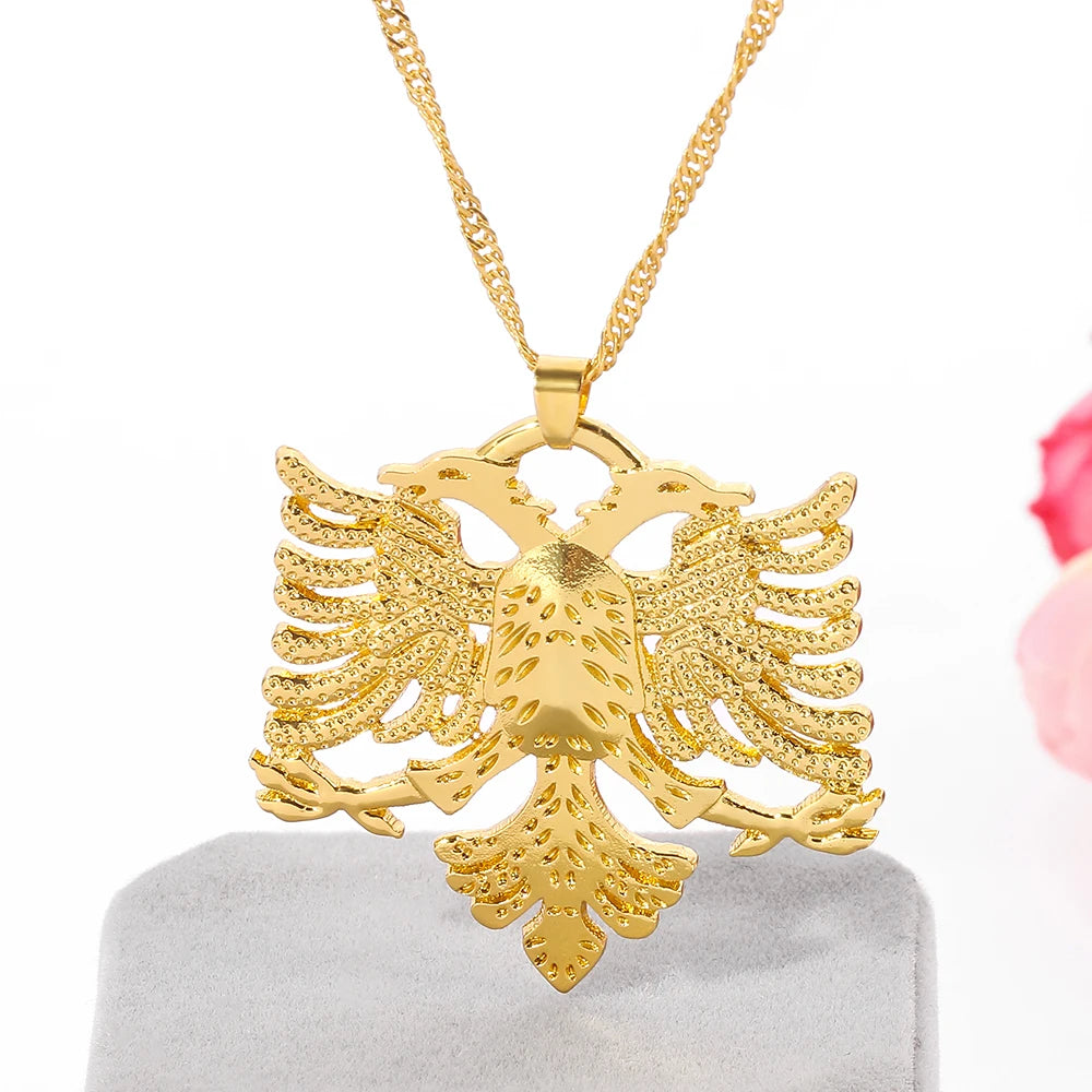 Albanian Eagle Necklace – Arwino