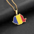 Romania Flag Necklace – Arwino