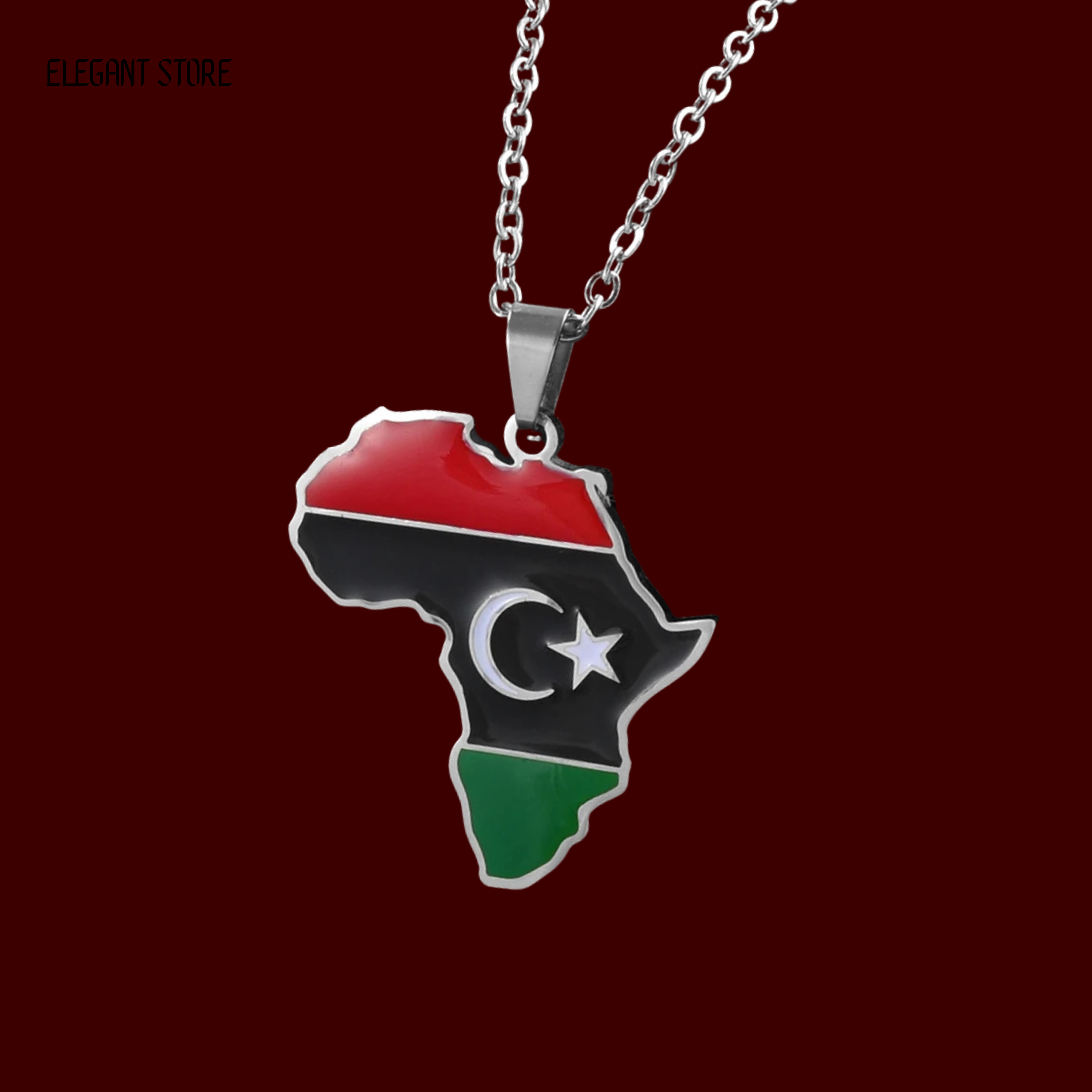 Libya Africa Necklace – Arwino