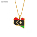 Libya Flag Necklace – Arwino