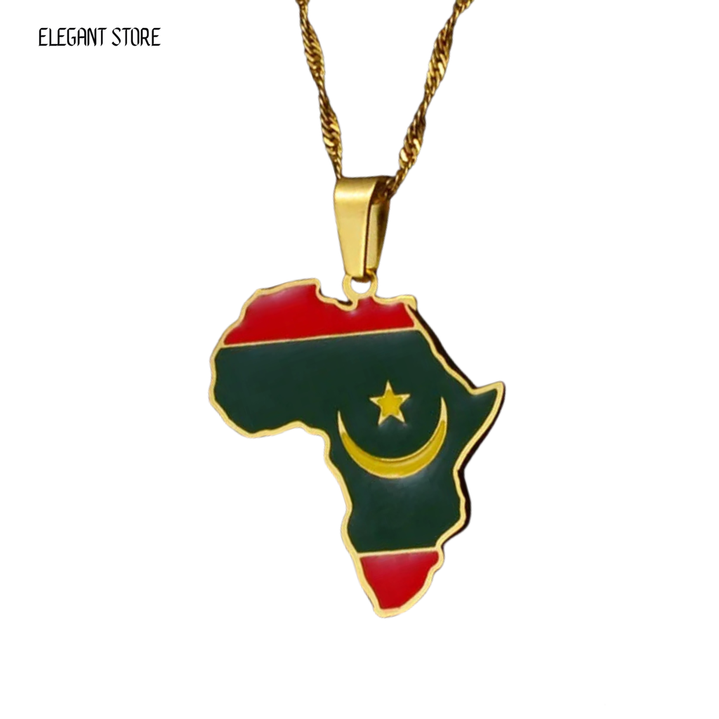 Mauritania Africa Necklace – Arwino